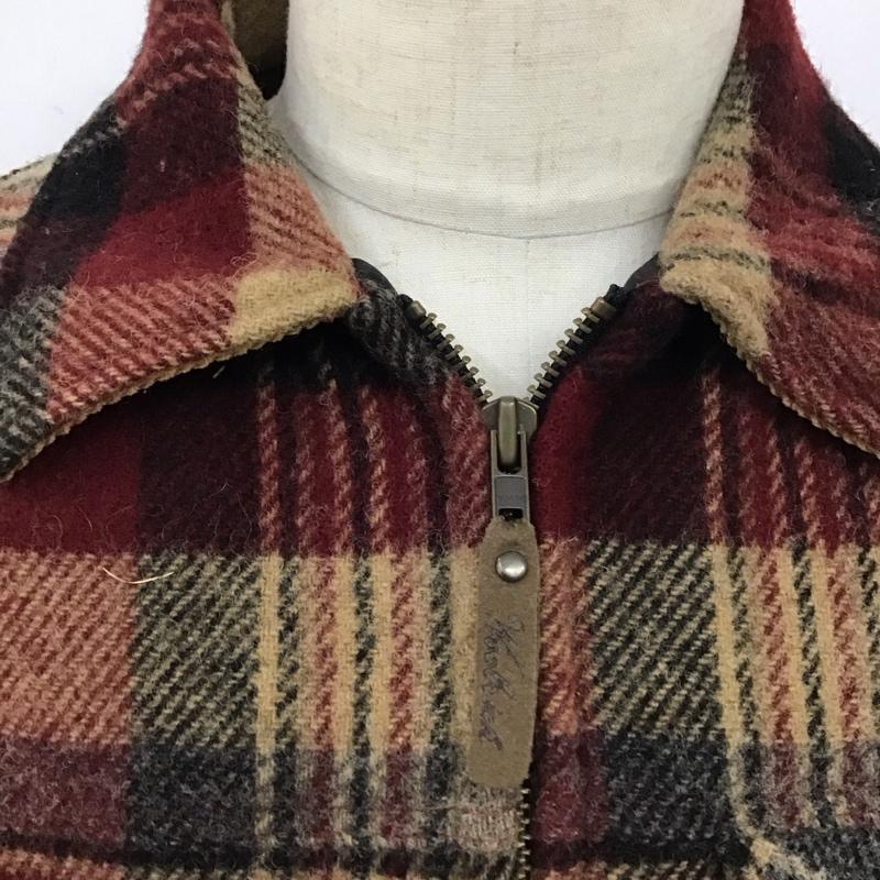 ウールリッチ WOOLRICH ジャケット、上着 ジャケット、ブレザー 90s asics社製 ジップアップジャケット チェックジャケット 古着 S チェック マルチカラー / マルチカラー /  メンズ USED 古着 中古 10123583