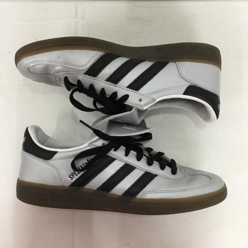 アディダス adidas スニーカー スニーカー JS0599 HANDBALL SPEZIAL 27cm 27.0cm ロゴ、文字 銀 / シルバー / X 黒 / ブラック /  メンズ USED 古着 中古 10148859