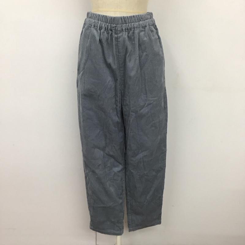 サマンサモスモスブルー Samansa Mos2 blue ボトムス ボトムス コーデュロイ FREE 無地 水色 / ライトブルー /  レディース USED 古着 中古 10121714