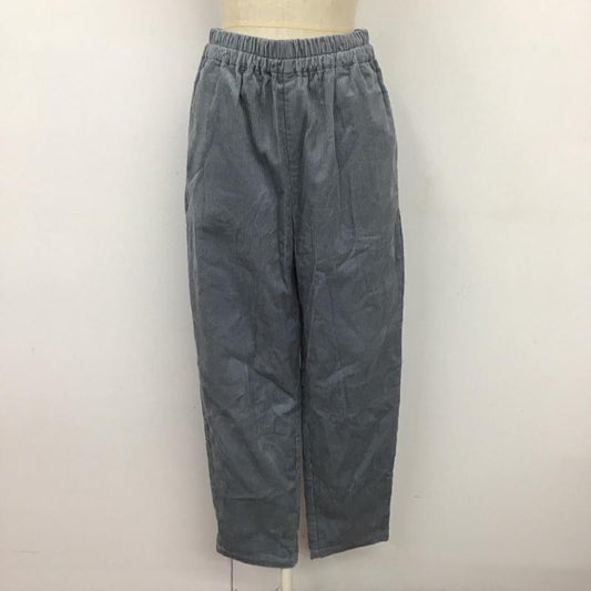 サマンサモスモスブルー Samansa Mos2 blue ボトムス ボトムス コーデュロイ FREE 無地 水色 / ライトブルー /  レディース USED 古着 中古 10121714