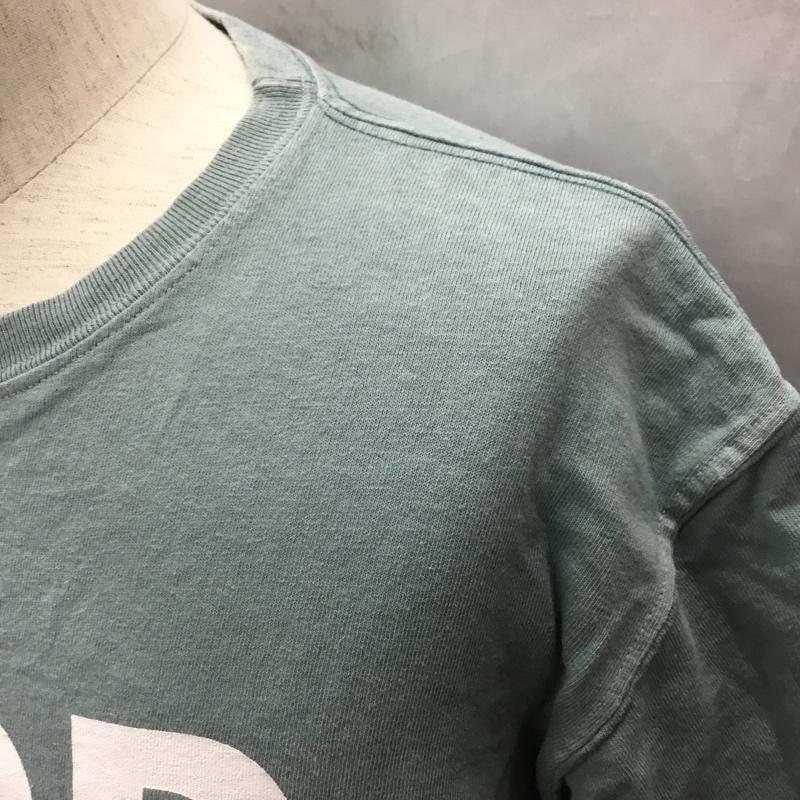 グッドオン Good On Tシャツ 半袖 半袖カットソー プリントTシャツ クルーネックカットソー L プリント 緑 / グリーン /  メンズ USED 古着 中古 10116109