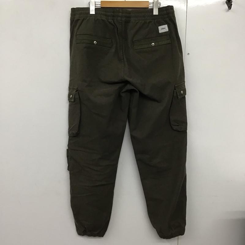 ダブルタップス WTAPS パンツ ワークパンツ、ペインターパンツ ワイドパンツ カジュアルパンツ ワークパンツ カーゴパンツ 3 無地 カーキ / カーキ /  メンズ USED 古着 中古 10140556