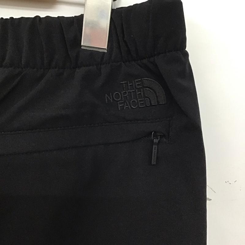 ザノースフェイス THE NORTH FACE パンツ ワークパンツ、ペインターパンツ nb81805 ドーローウォームパンツ ワイドパンツ L ロゴ、文字 黒 / ブラック /  メンズ USED 古着 中古 10144804