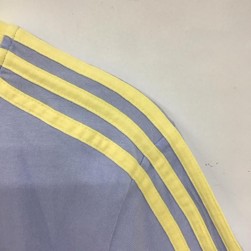 アディダス adidas Tシャツ 半袖 IC3099 W CALI TEE ショートスリーブ L 無地 紫 / パープル /  レディース USED 古着 中古 10133690