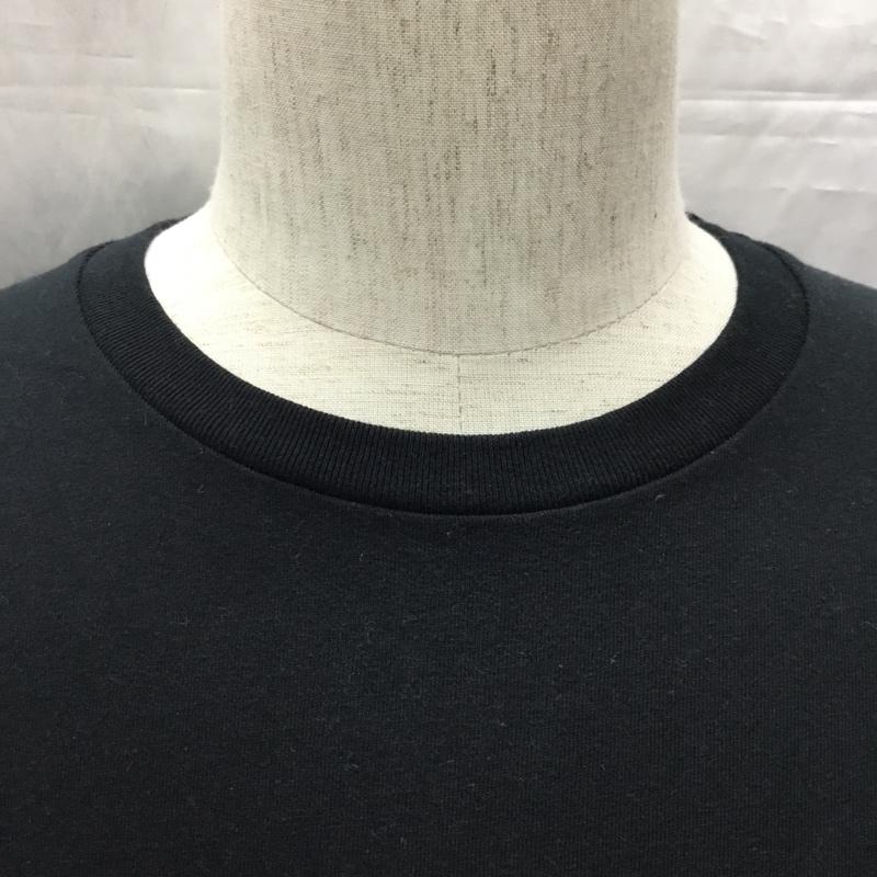 アベイシングエイプ A BATHING APE Tシャツ 半袖 L 無地 黒 / ブラック /  メンズ USED 古着 中古 10121703