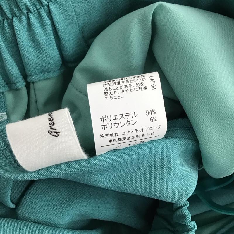 グリーンレーベルリラクシング green label relaxing パンツ ワークパンツ、ペインターパンツ スラックスパンツ ワイドパンツ カジュアルパンツ 40 無地 青 / ブルー /  レディース USED 古着 中古 10132649