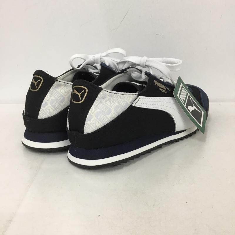 プーマ PUMA スニーカー スニーカー 398332-03 ROMA VERSATILE MULE 23.5cm 箱有 23.5cm ロゴ、文字 黒 / ブラック / X 白 / ホワイト / X 紺 / ネイビー /  レディース USED 古着 中古 10151177
