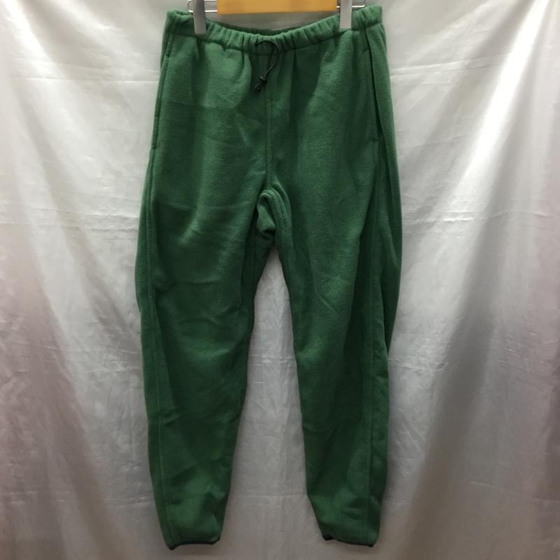 フォスター fosterr パンツ ワークパンツ、ペインターパンツ ワイドパンツ カジュアルパンツ ワークパンツ フリースパンツ L 無地 緑 / グリーン /  メンズ USED 古着 中古 10121047