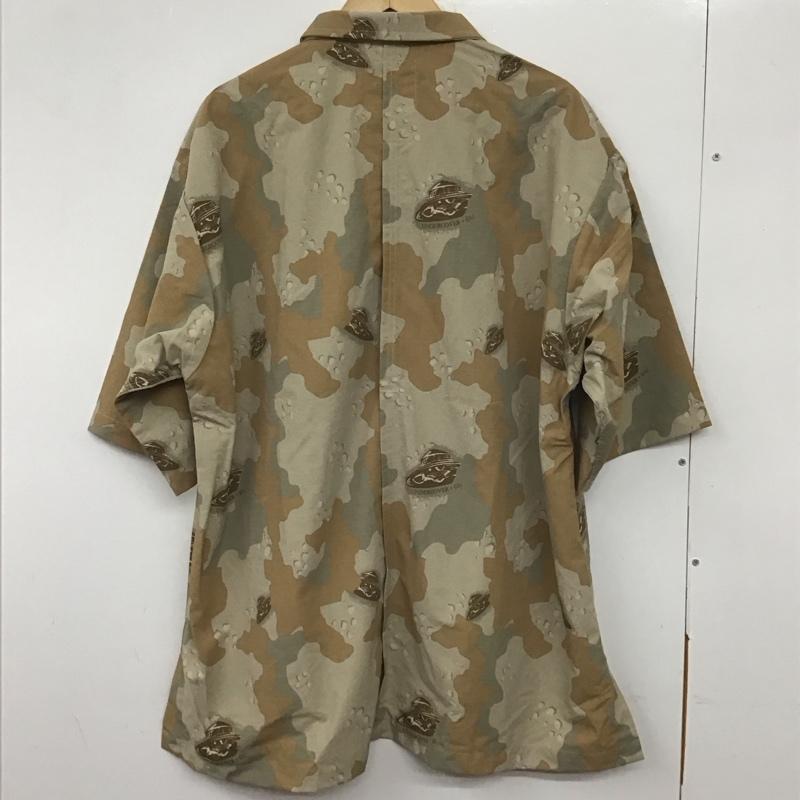 ジーユー GU シャツ、ブラウス 半袖 331-334470 アンダーカバー オーバーサイズ ファティーグシャツ 半袖シャツ L カモフラージュ柄・迷彩 マルチカラー / マルチカラー /  メンズ USED 古着 中古 10133170