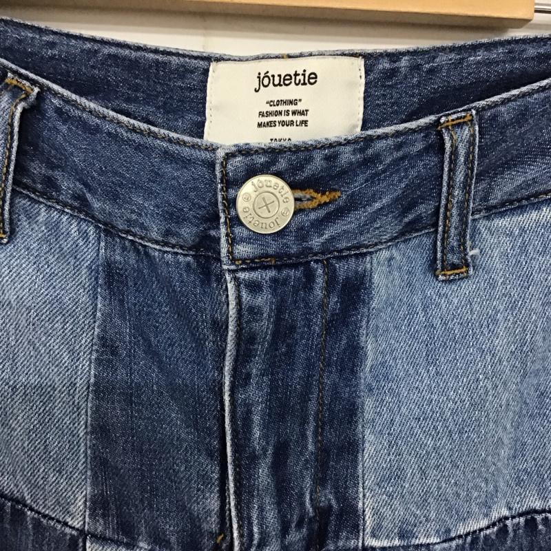 ジュエティ jouetie パンツ デニム、ジーンズ 082122400201-01 チェッカーパターンデニム M 無地 マルチカラー / マルチカラー /  レディース USED 古着 中古 10140909