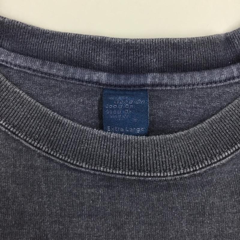 グッドオン Good On Tシャツ 半袖 XL 無地 紺 / ネイビー /  メンズ USED 古着 中古 10116123