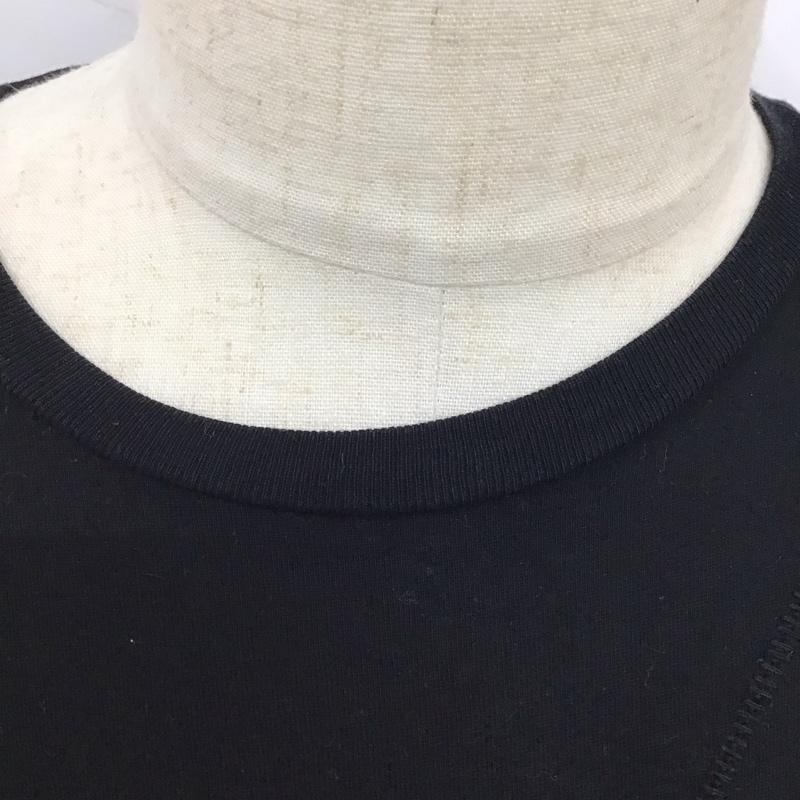 ディーゼル DIESEL Tシャツ 半袖 半袖カットソー プリントTシャツ クルーネックカットソー S プリント 黒 / ブラック /  メンズ USED 古着 中古 10119513