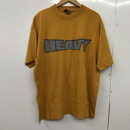 古着 USED Tシャツ 半袖 半袖カットソー プリントTシャツ クルーネックカットソー バンドTシャツ XL ロゴ、文字 マスタード / マスタード /  メンズ USED 古着 中古 10150068