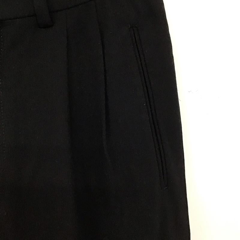 ジョルジオアルマーニ GIORGIO ARMANI パンツ スラックス スラックスパンツ ワイドパンツ カジュアルパンツ 無地 黒 / ブラック /  メンズ USED 古着 中古 10149197