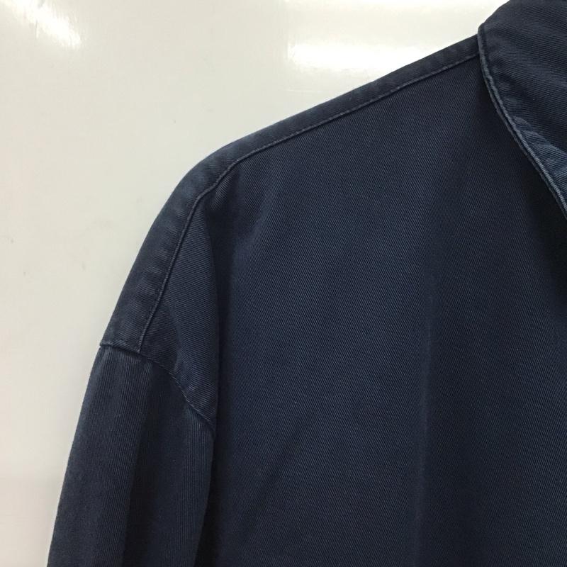 ポロバイラルフローレン Polo by RALPH LAUREN ジャケット、上着 ジャンパー、ブルゾン ジップアップジャケット アウター 古着 L ロゴ、文字 紺 / ネイビー /  メンズ USED 古着 中古 10145554