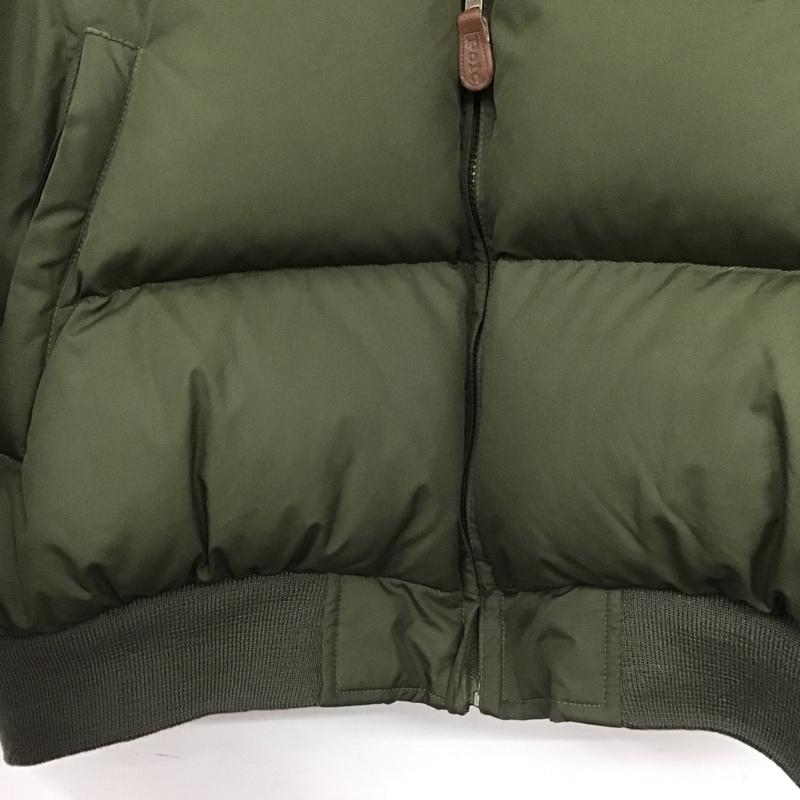 ポロバイラルフローレン Polo by RALPH LAUREN ジャケット、上着 ダウンジャケット ジップアップジャケット ナイロンジャケット アウター ダウンジャケット M ロゴ、文字 カーキ / カーキ /  メンズ USED 古着 中古 10141449