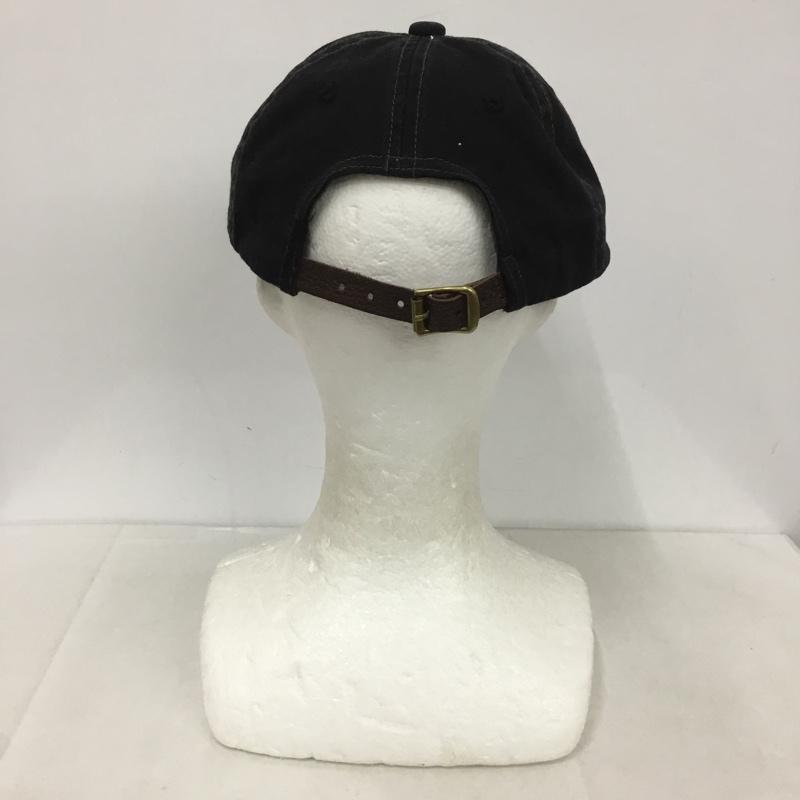 ダブルアールエル RRL 帽子 キャップ 刺繍 ロゴ、文字 黒 / ブラック /  メンズ USED 古着 中古 10143285