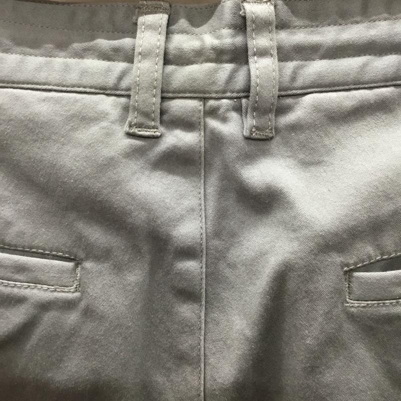 メンズ メルローズ MEN S MELROSE パンツ スラックス A0483FP265 サテンストレッチ裏起毛3Dテーパードパンツ 2 無地 灰 / グレー /  メンズ USED 古着 中古 10116105