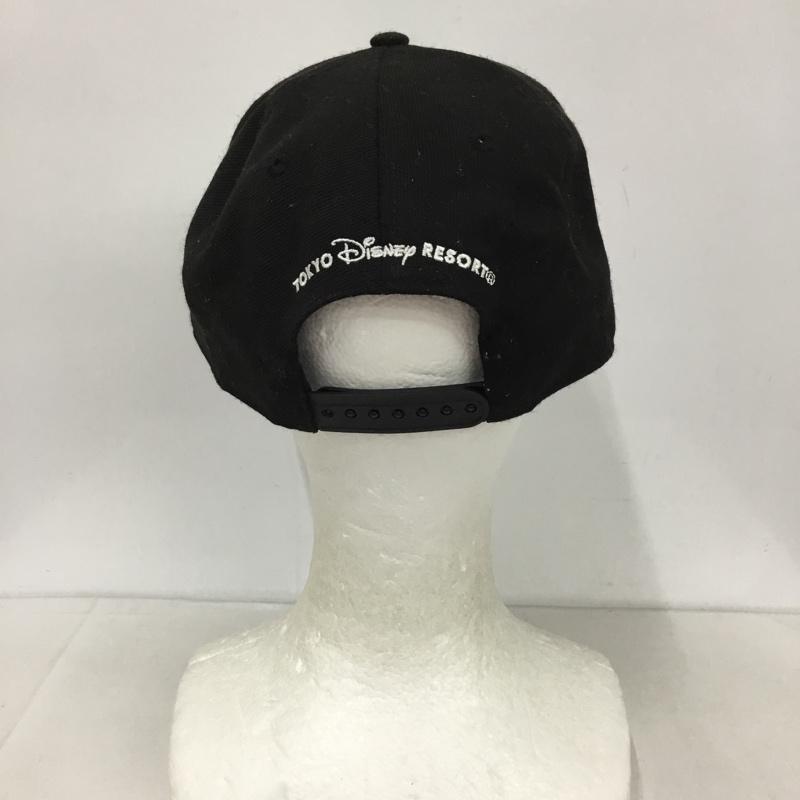 ニューエラ NEW ERA 帽子 キャップ ポップコーン 東京ディズニーリゾート キャラクター 黒 / ブラック / X 赤 / レッド /  メンズ USED 古着 中古 10130205