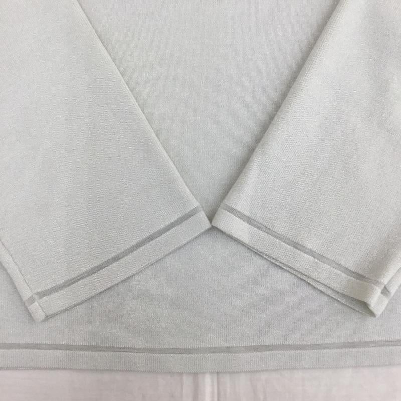 オペークドットクリップ OPAQUE.CLIP カットソー 長袖 637-12031 M  灰 / グレー /  レディース USED 古着 中古 10143564