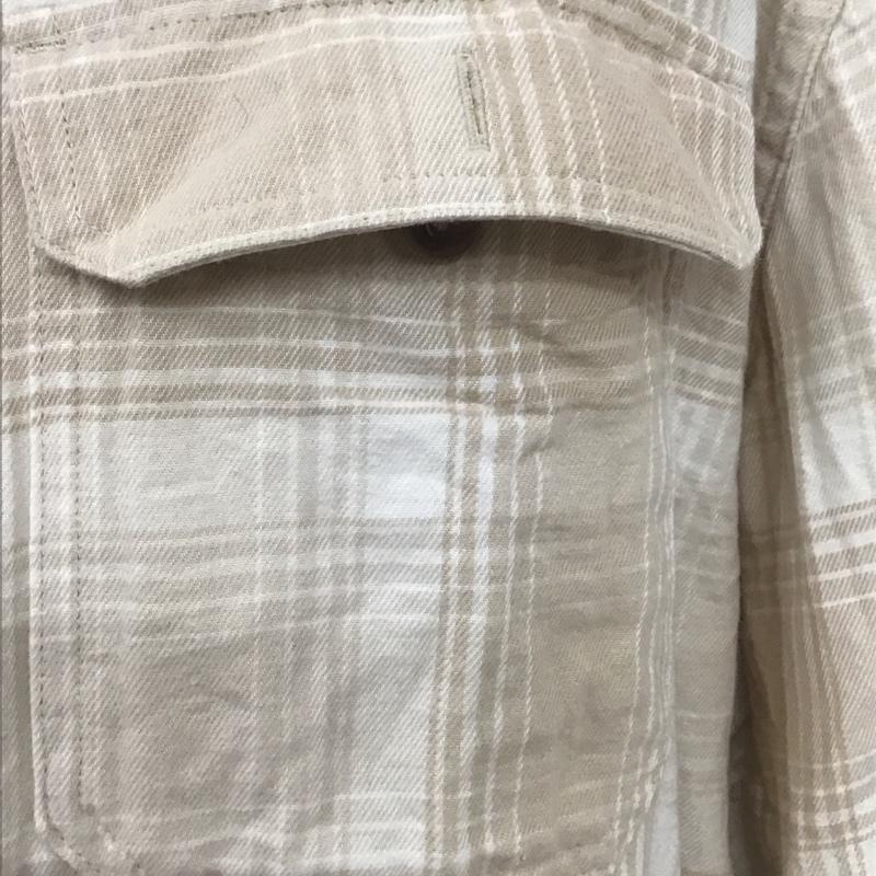 パタゴニア patagonia シャツ、ブラウス 長袖 長袖 L チェック ベージュ / ベージュ /  メンズ USED 古着 中古 10106841