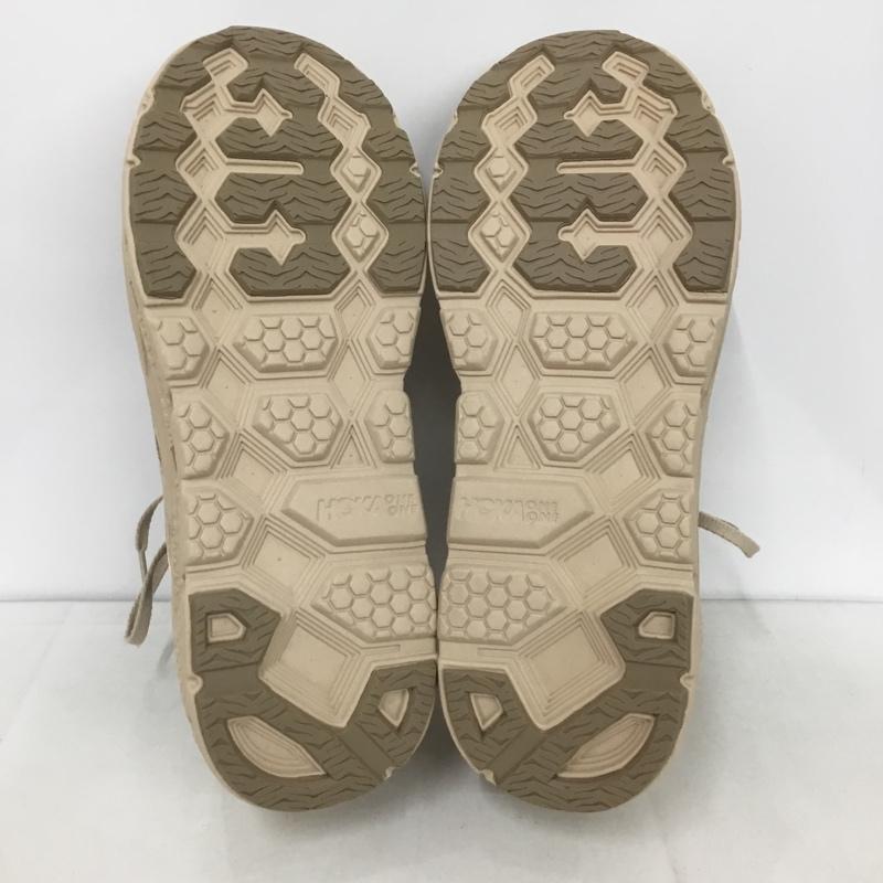 ホカ HOKA スニーカー スニーカー 1122571 CLIFTON L SUEDE 30cm 箱有 30.0cm ロゴ、文字 ベージュ / ベージュ /  メンズ USED 古着 中古 10134535