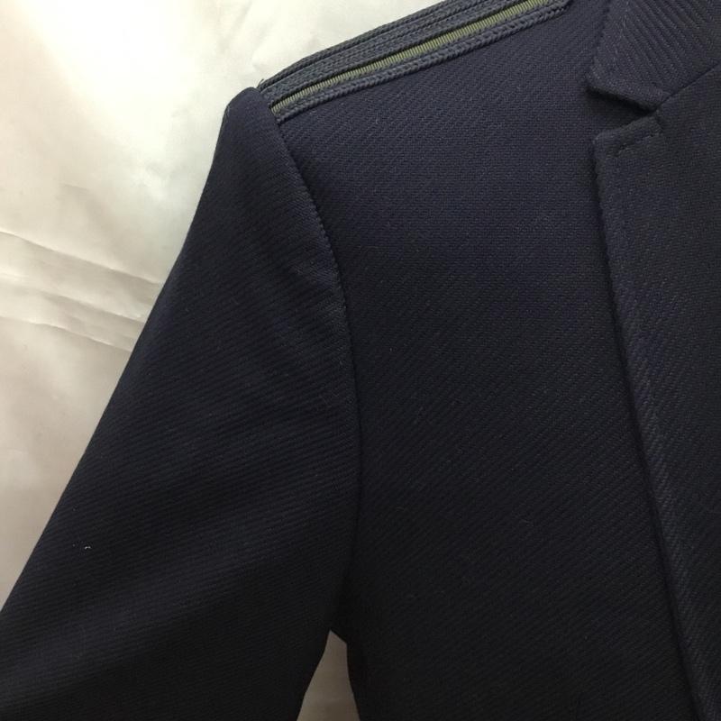 ザラメン ZARA MAN ジャケット、上着 ジャケット、ブレザー カジュアルジャケット カラージャケット ポケットジャケット アウター 無地 紺 / ネイビー /  メンズ USED 古着 中古 10108437