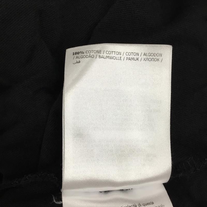 モンクレール MONCLER カットソー 長袖 長袖カットソー クルーネックカットソー ロングスリーブカットソー プリントTシャツ プリント 黒 / ブラック /  メンズ USED 古着 中古 10111923