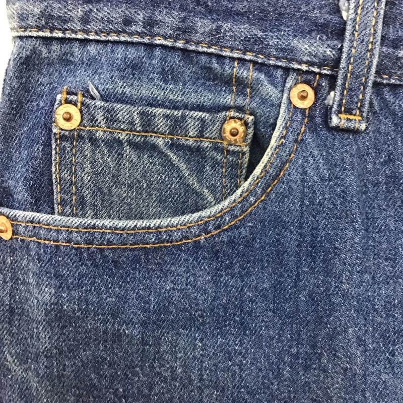 リーバイストラウスアンドコー Levi Strauss & co. パンツ デニム、ジーンズ 31インチ 無地 インディゴ / インディゴ /  メンズ USED 古着 中古 10124039