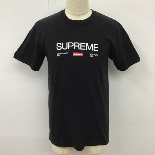 シュプリーム Supreme Tシャツ 半袖 21AW Tシャツ 半袖カットソー プリントTシャツ S ロゴ、文字 黒 / ブラック /  メンズ USED 古着 中古 10120034