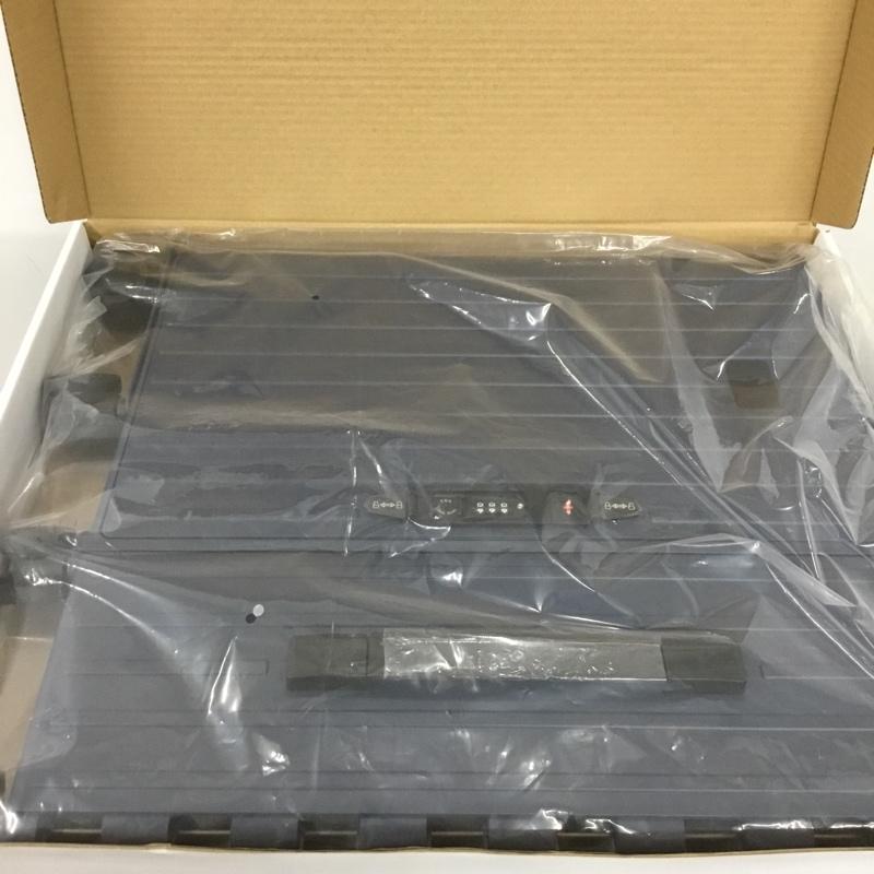アンドフラット &.FLAT スーツケース、トランク スーツケース、トランク FL14-4-00002 折りたたみ ハードキャリーバッグ キャリーケース 箱有 ロゴ、文字 紺 / ネイビー /  メンズ USED 古着 中古 10137511