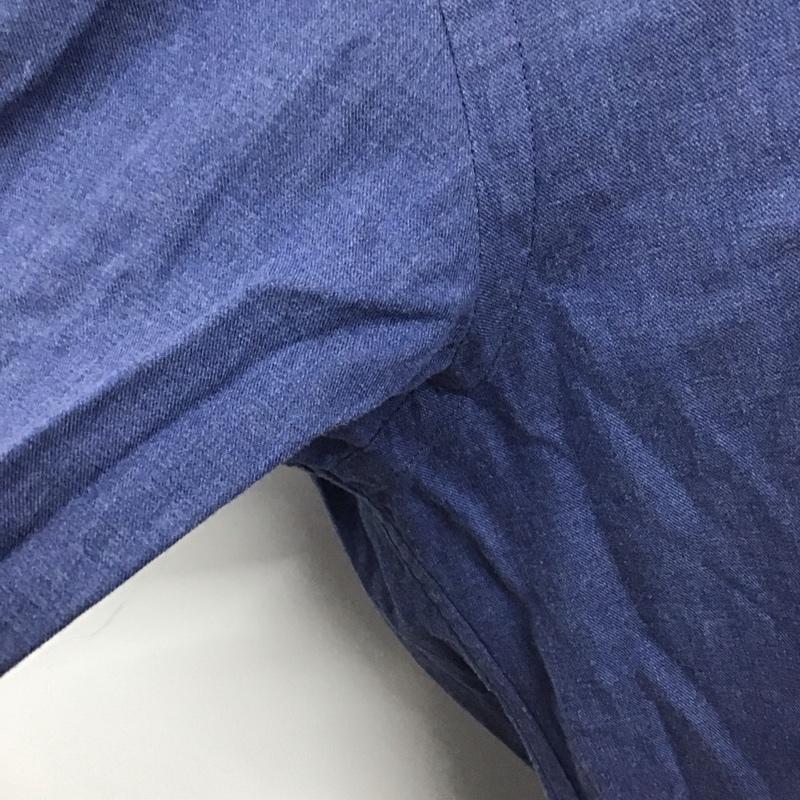 ブラックレーベルクレストブリッジ BLACK LABEL CRESTBRIDGE シャツ、ブラウス 長袖 長袖シャツ 無地シャツ カラーシャツ 無地 紺 / ネイビー /  メンズ USED 古着 中古 10127333