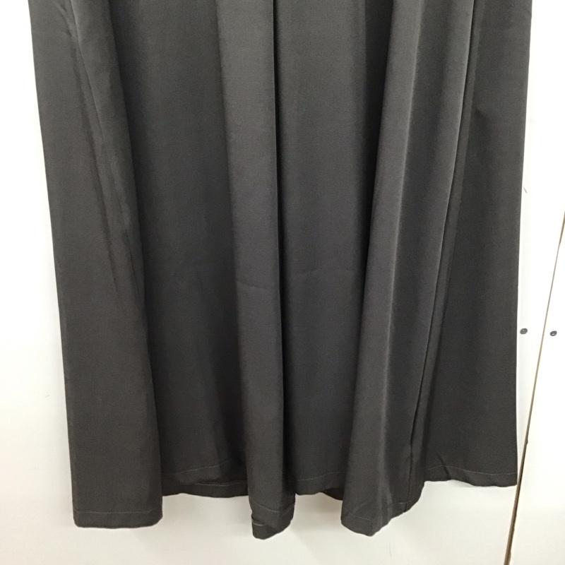 エミプラス emi+ ワンピース ロングスカート ノースリーブ Vネック 無地 灰 / グレー /  レディース USED 古着 中古 10146505