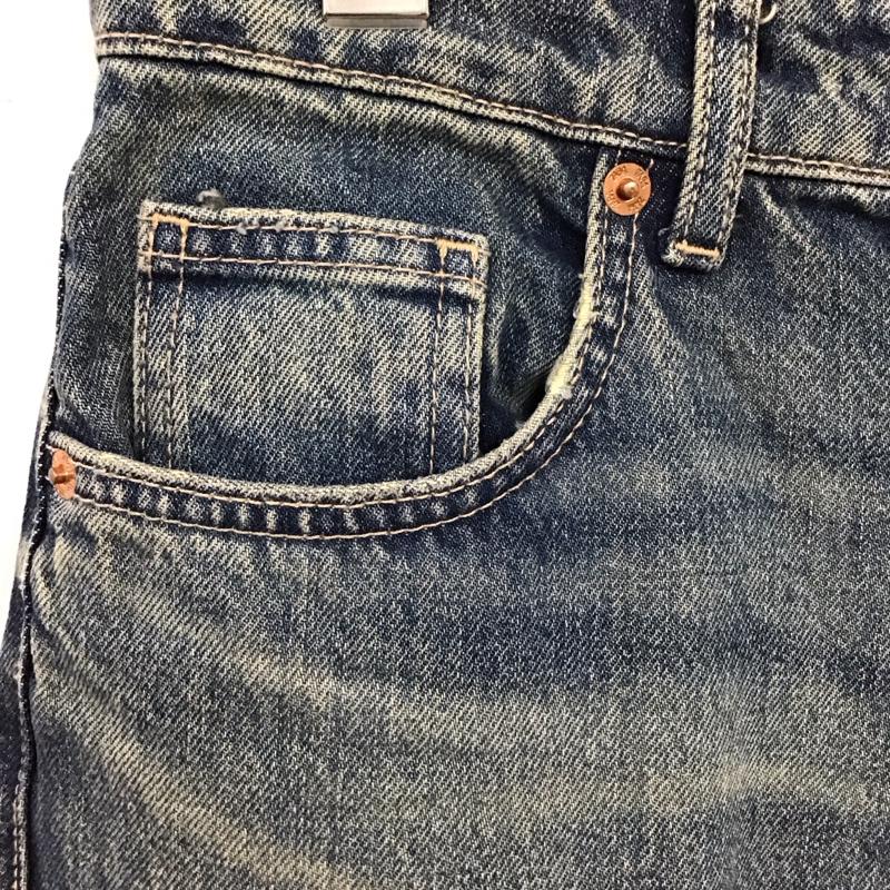 ザラ ZARA パンツ デニム、ジーンズ 36 無地 インディゴ / インディゴ /  レディース USED 古着 中古 10117251