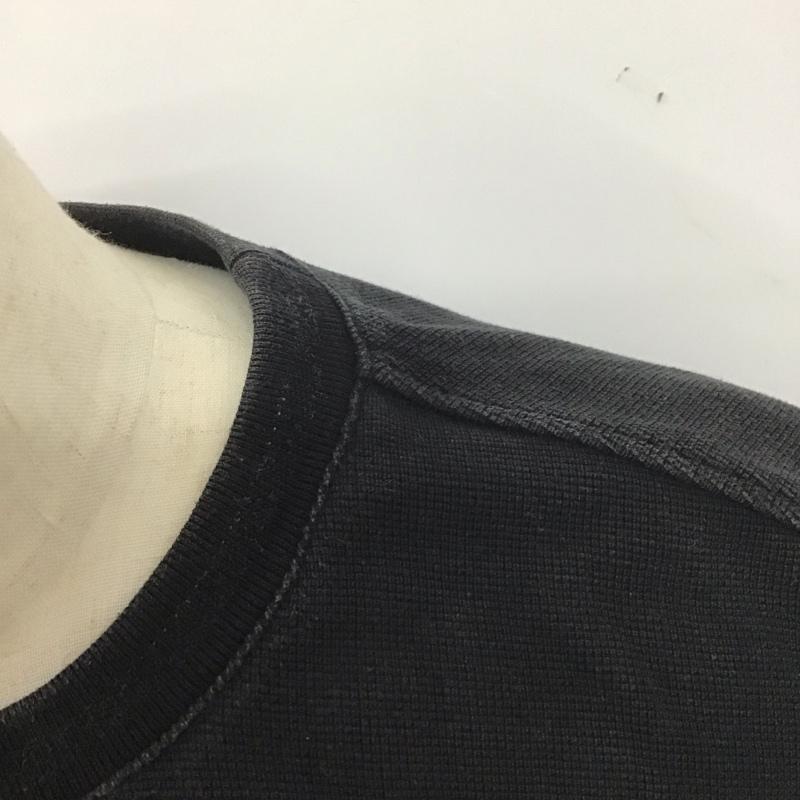 シュプリーム Supreme カットソー 半袖 19AW UniversitySSTop 半袖カットソー サーマル M 無地 黒 / ブラック /  メンズ USED 古着 中古 10126722