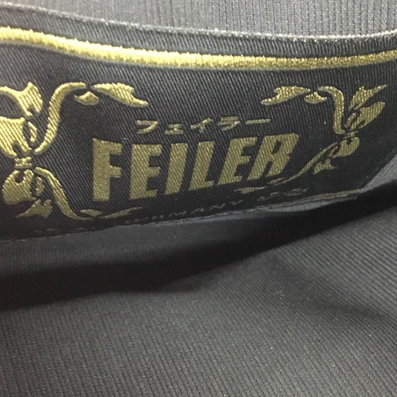 フェイラー feiler ハンドバッグ ハンドバッグ ロゴ、文字 黒 / ブラック /  レディース USED 古着 中古 10132042