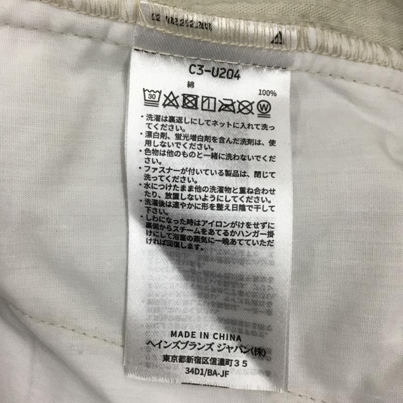 チャンピオン Champion パンツ ワークパンツ、ペインターパンツ c-3-u204 ボトム ワイドパンツ コーデュロイパンツ XL 無地 ベージュ / ベージュ /  メンズ USED 古着 中古 10121641