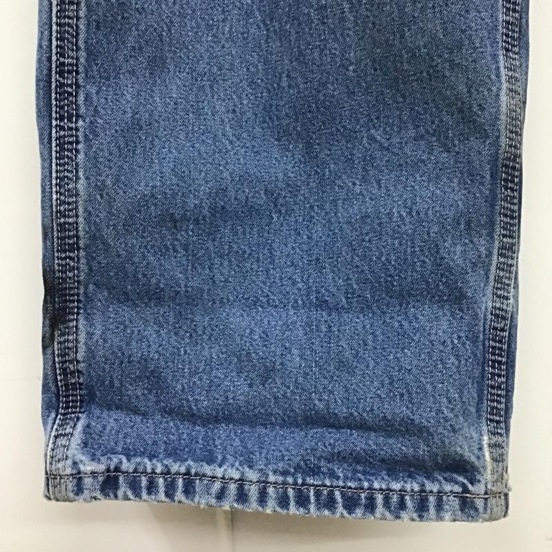 カーハート Carhartt パンツ デニム、ジーンズ デニムパンツ ワイドパンツ カーゴパンツ ワークパンツ 34 無地 インディゴ / インディゴ /  メンズ USED 古着 中古 10105586