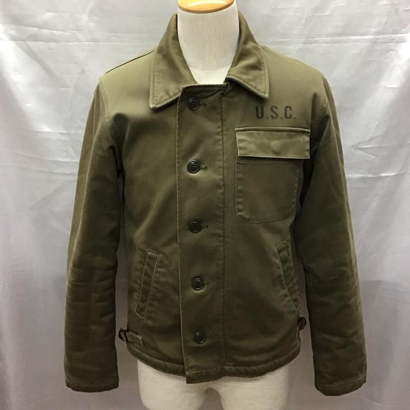 ラディアル RADIALL ジャケット、上着 ジャケット、ブレザー S ロゴ、文字 カーキ / カーキ /  メンズ USED 古着 中古 10116576