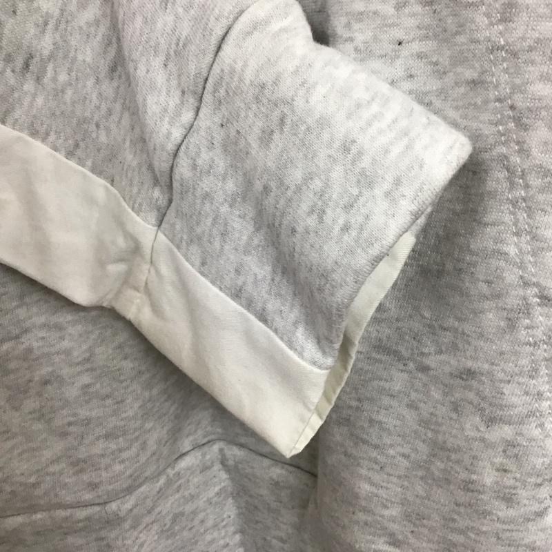 ザラ ZARA パーカー 長袖 M 無地 灰 / グレー /  レディース USED 古着 中古 10142297