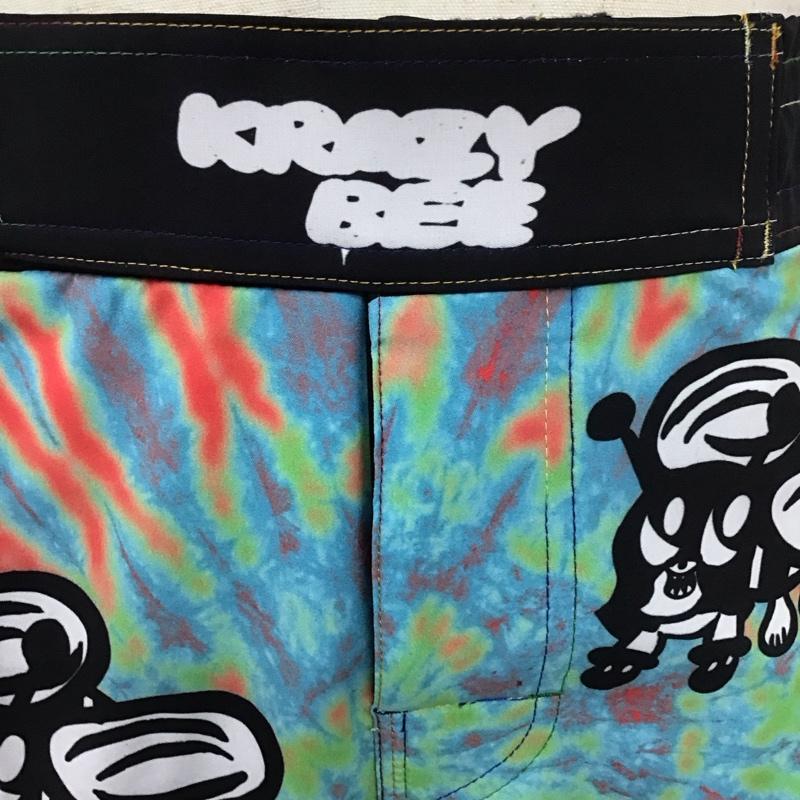スコロクト SKOLOCT パンツ ショートパンツ ハーフパンツ ショートパンツ カジュアルパンツ krazybee ファイトパンツ M プリント マルチカラー / マルチカラー /  メンズ USED 古着 中古 10111955