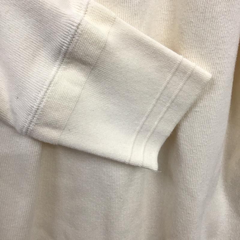 ウィアード WEIRDO カットソー 長袖 長袖カットソー 無地カットソー ヘンリーネック XL ロゴ、文字 アイボリー / アイボリー /  メンズ USED 古着 中古 10130488