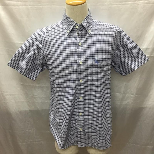 エディーバウアー Eddie Bauer シャツ、ブラウス 半袖 半袖シャツ カラーシャツ 半袖カットソー チェックシャツ S チェック マルチカラー / マルチカラー /  メンズ USED 古着 中古 10115821