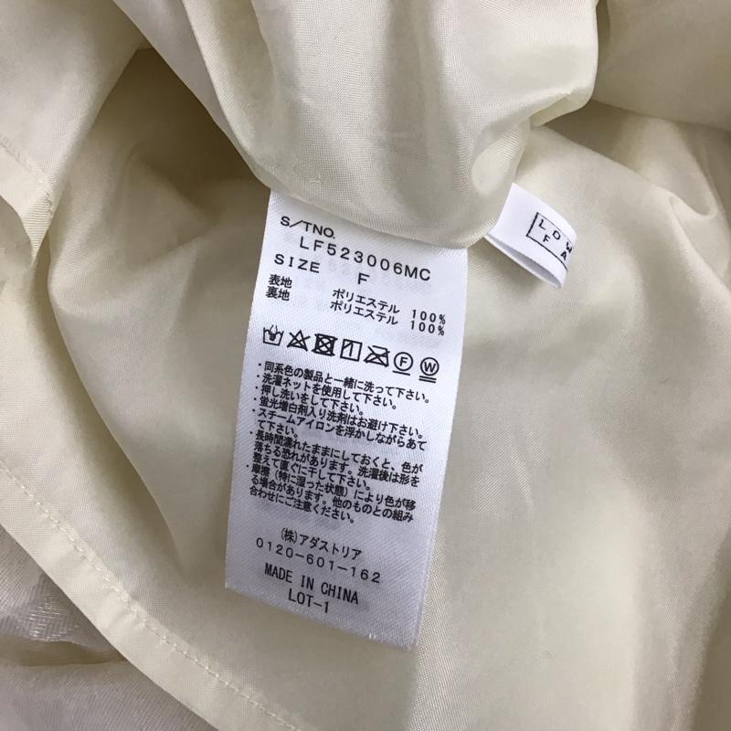 ローリーズファーム LOWRYS FARM スカート ロングスカート FREE 無地 白 / ホワイト /  レディース USED 古着 中古 10129529