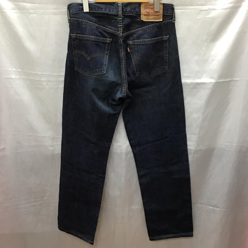 リーバイストラウスアンドコー Levi Strauss & co. パンツ デニム、ジーンズ デニムパンツ ストレートパンツ ワイドパンツ カジュアルパンツ 32インチ 無地 インディゴ / インディゴ /  メンズ USED 古着 中古 10113577