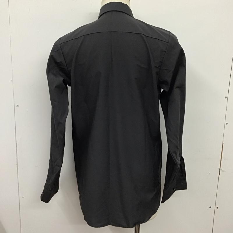 レッドキャップ RED KAP シャツ、ブラウス 長袖 長袖シャツ 無地シャツ カラーシャツ S 無地 黒 / ブラック /  メンズ USED 古着 中古 10124913