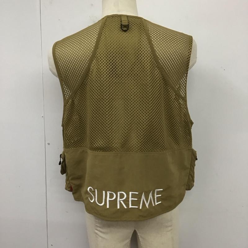 シュプリーム Supreme ベスト ベスト np22003i 20SSCargoVest THENORTHFACE コラボ M ロゴ、文字 ベージュ / ベージュ /  メンズ USED 古着 中古 10125622