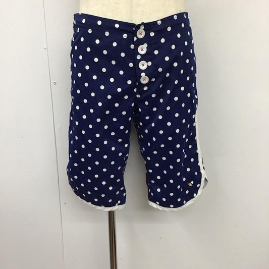 アーノルドパーマー Arnold Palmer ボトムス ボトムス ハーフパンツ ボードショーツ 水着 ドット 水玉 L ワンポイント 紺 / ネイビー / X 白 / ホワイト /  メンズ USED 古着 中古 10119158