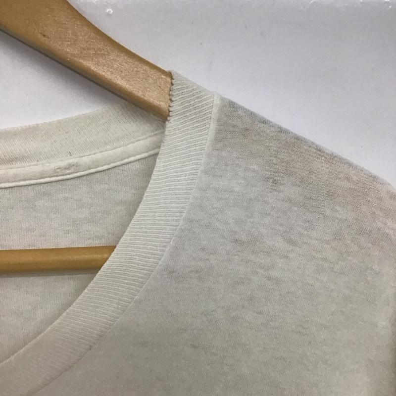 古着 USED Tシャツ 半袖 半袖カットソー プリントTシャツ クルーネックカットソー 古着 L ロゴ、文字 白 / ホワイト /  メンズ USED 古着 中古 10148741