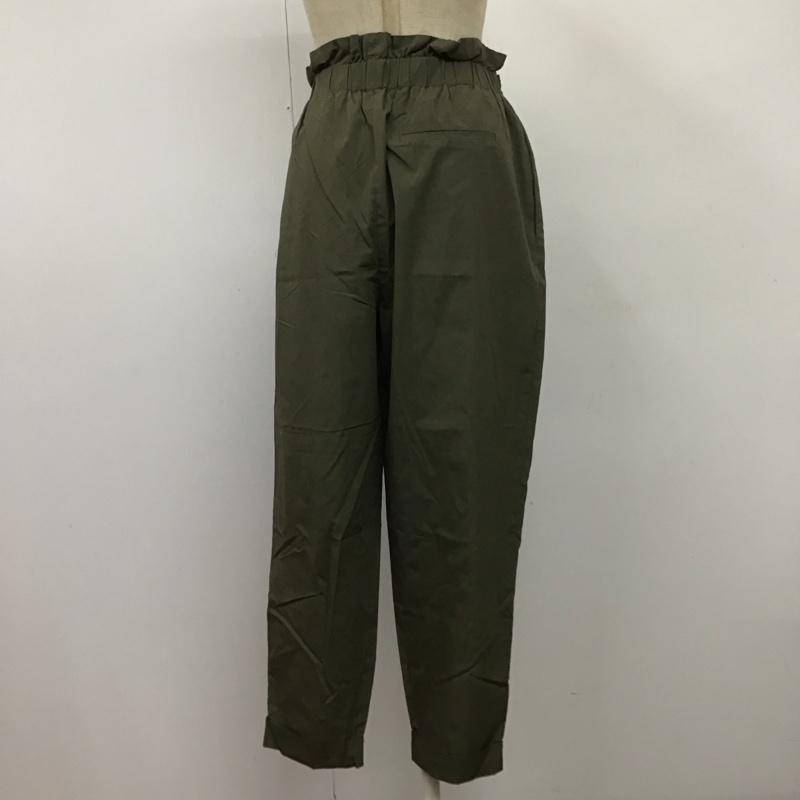 ザラ ZARA ボトムス ボトムス 753 040 505 ジョガーパンツ S 無地 カーキ / カーキ /  レディース USED 古着 中古 10112985